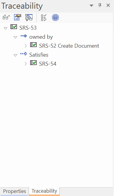 Links between EA model elements exported from ReqView Links between EA model elements exported from ReqView